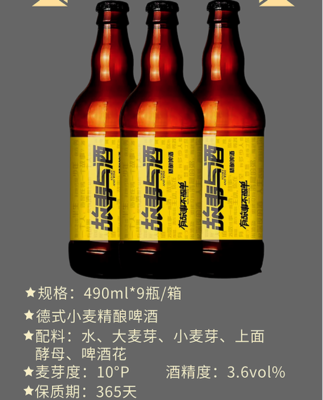 浙里醇香 當(dāng)故事與酒在490ml瓶中共舞——德行小麥精釀與果味精釀的匠心釀制